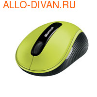 Microsoft Wireless Mobile Mouse 4000 Green (D5D-00035)
