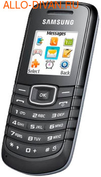 Samsung GT-E1080, black