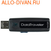 Kingston Flash Drive 16 Gb, Data Traveler 100