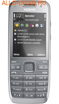 Nokia E52, Metal Aluminum