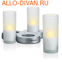 Philips Imageo LED Candle 3set EU, White