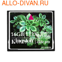 Kingston CF Card 16Gb Elite Pro