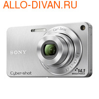 Sony Cyber-shot DSC-W350S, Silver