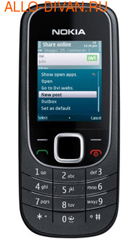 Nokia 2323 Classic, Black