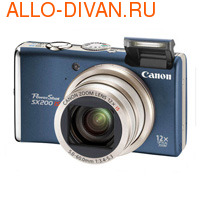 Canon PowerShot SX200 IS, Blue