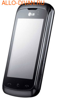 LG KM555E Clubby, Black
