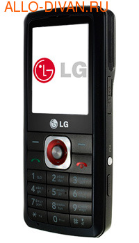 LG GM200, Wine Red