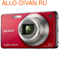 Sony Cyber-shot DSC-W270, Red