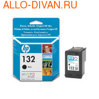 HP C9362HE (132), black