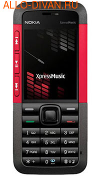 Nokia 5310 Xpress Music, Sakura Red