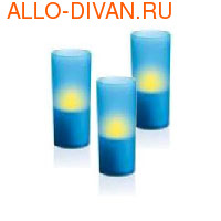 Philips Imageo LED Candle 3set EU, Blue