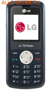 LG KP105, Blue Black