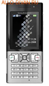 Sony Ericsson T700, Black on Silver