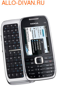 Nokia E75, Silver-Black