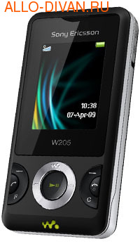 Sony Ericsson W205, Ambient Black