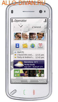 Nokia N97, white