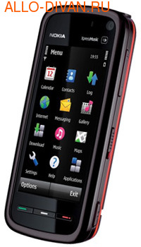 Nokia 5800 XpressMusic, Red + WH700