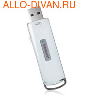 Transcend JetFlash V15 Antivirus USB 2.0 Flash Drive 4Gb