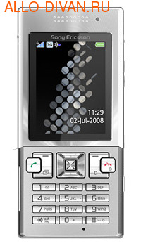 Sony Ericsson T700, Shining Silver