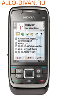 Nokia E66, Grey Steel Navi