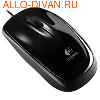 Logitech M115 Optical Mouse Black (910-001269)