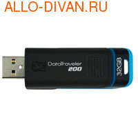 Kingston Flash Drive 32 Gb, Data Traveler 200