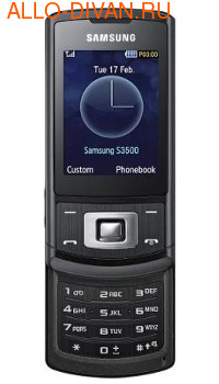 Samsung GT-S3500, Ebony Black