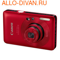 Canon Digital IXUS 100 IS, Red