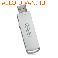 Transcend JetFlash V10 USB 2.0 Flash Drive 4Gb