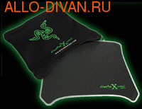 Razer Neoprene Mat Pack Black - eXactMat,   