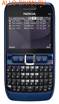 Nokia E63, Ultramarine Blue