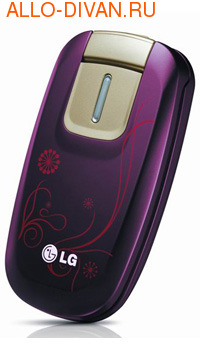 LG KG376, Wine Red