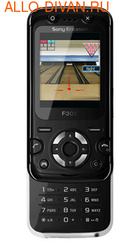 Sony Ericsson F305, Mystic Black