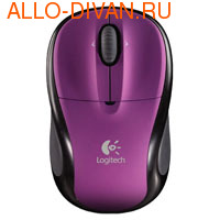 Logitech M305 Nano Wireless Mouse "Plum Purple" (910-001641)