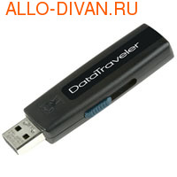 Kingston Flash Drive 4 Gb, DataTraveler 100