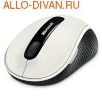 Microsoft Wireless Mobile Mouse 4000 White (D5D-00012)