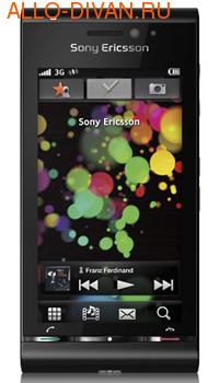 Sony Ericsson Satio (U1), Black