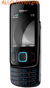 Nokia 6600 Slide, black-blue