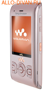 Sony Ericsson W595, Peachy Pink