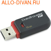Kingston Flash Drive 8 Gb, Data Traveler 112