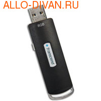 Transcend JetFlash V10 USB 2.0 Flash Drive 8Gb Black
