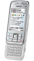 Nokia E66, White Steel Navi