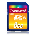 Transcend SDHC Card 8Gb, Class 10