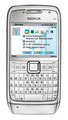 Nokia E71, White Steel Navi