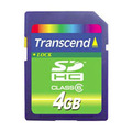 Transcend SDHC Card 4Gb, Class 6