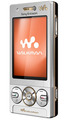 Sony Ericsson W705, Luxury Silver