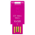 Kingston Flash Drive 16 Gb, Data Traveler Mini Slim, Pink