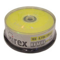 Mirex DVD-R, 4.7Gb, 16x, 25 Cake Box