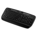 Genius KB320e Multimedia, PS/2, Black