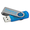 Kingston Flash Drive 16 Gb, Data Traveler 101, Cyan